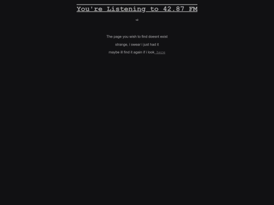 not_found screenshot