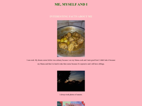 3RDWEBPAGEABOUTGERALYNSLIFE screenshot