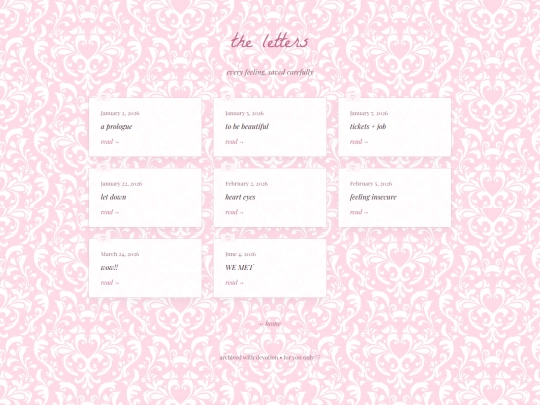 letters/letters screenshot