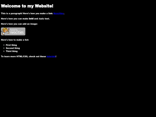 Web/Blog screenshot