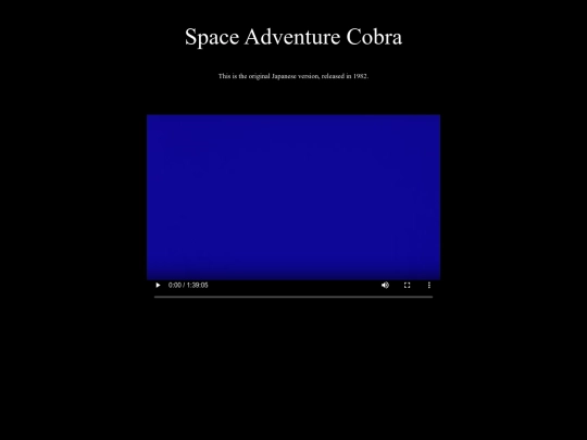 anime/cobra screenshot