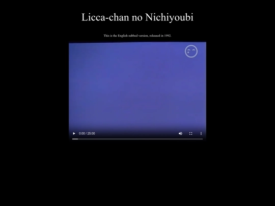 anime/liccachan screenshot