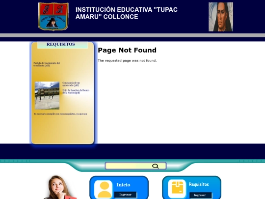 Producto Final_Zagaceta Portocarrero/PAGINAS/Requisitos screenshot