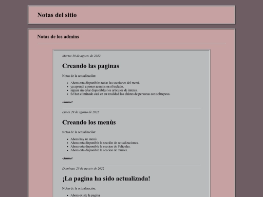 blog screenshot