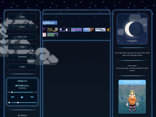pages/links screenshot