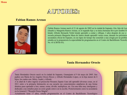 acerca screenshot