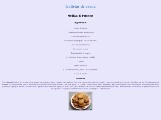 galletas screenshot