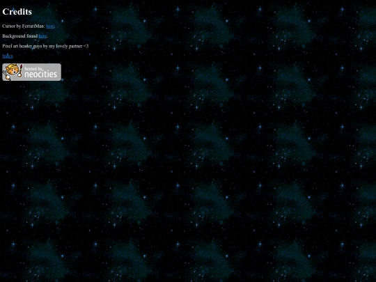 credits screenshot