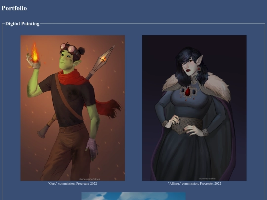 portfolio screenshot