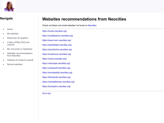 neocitiesrec screenshot