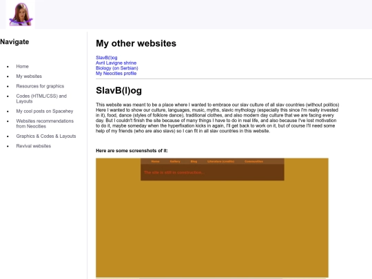 websites screenshot