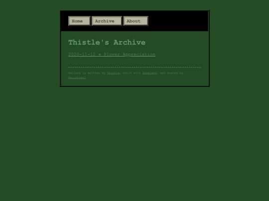 archive screenshot