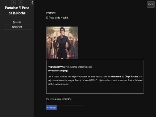 historiadechile/portales screenshot