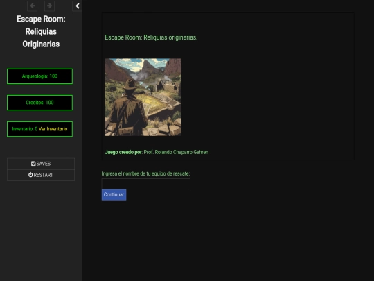 historiadechile/reliquiasoriginarias screenshot