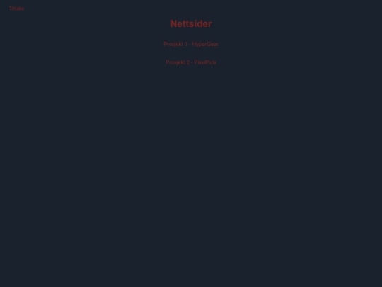 nettsider screenshot