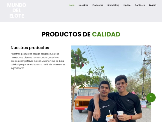 productos screenshot