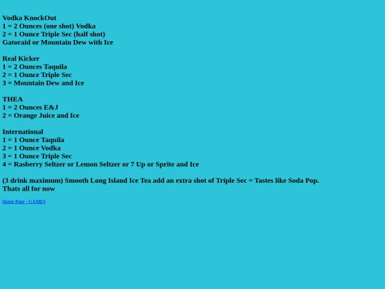 DrinkRecipes screenshot