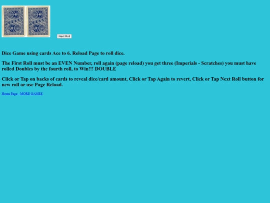 EvenThenDoublesImperials screenshot
