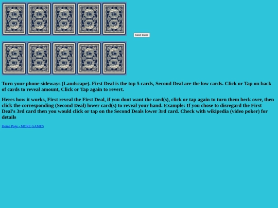 JestersWildVideoPoker screenshot