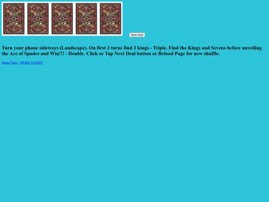 KingsAndSevens screenshot