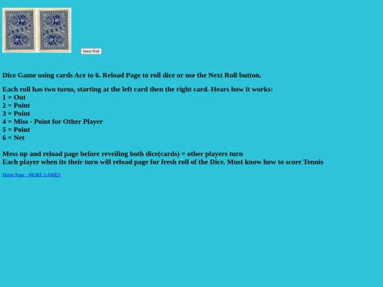 SimpleTennis screenshot