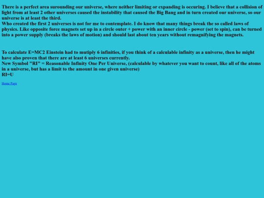 ThreeUniverseTheory screenshot