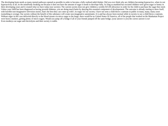 TreatiseOnSugar screenshot