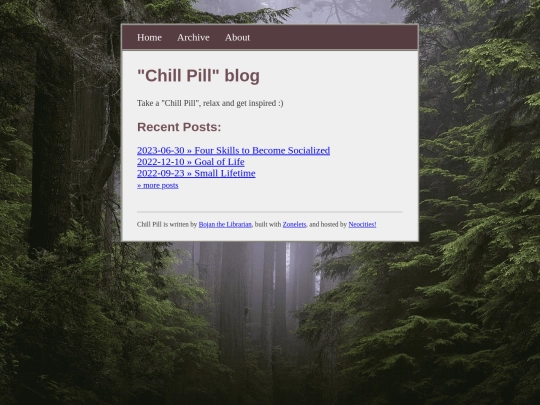 chillpill/chillpill screenshot