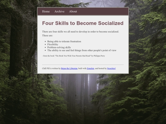 chillpill/posts/2023-06-30-Four-Skills-to-Become-Socialized screenshot