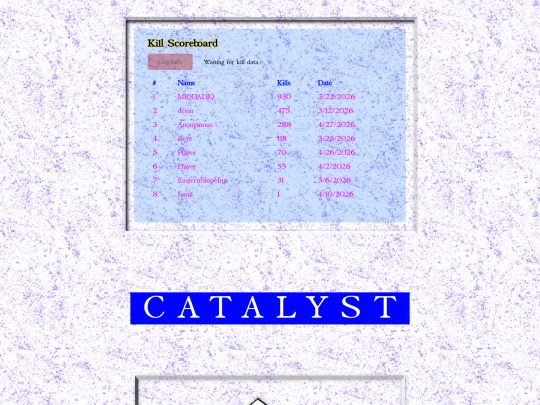 Fountain/pages/Catalyst screenshot