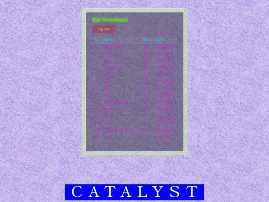 OG/pages/Catalyst screenshot