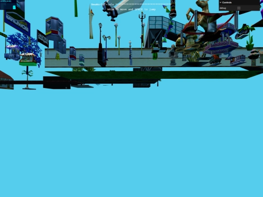three.js-master/examples/games_fps screenshot