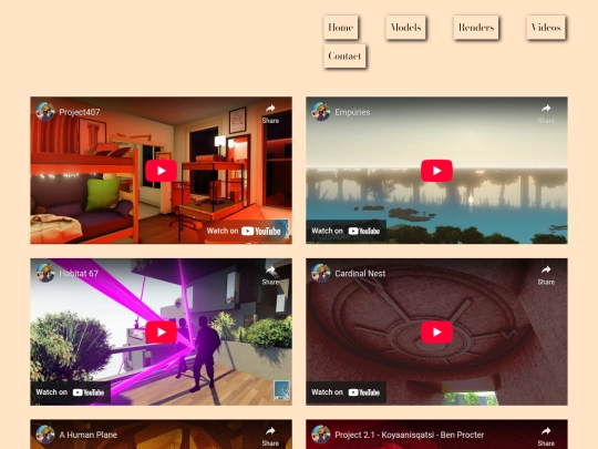videos screenshot