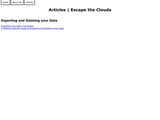 articles screenshot