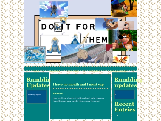ramblings screenshot