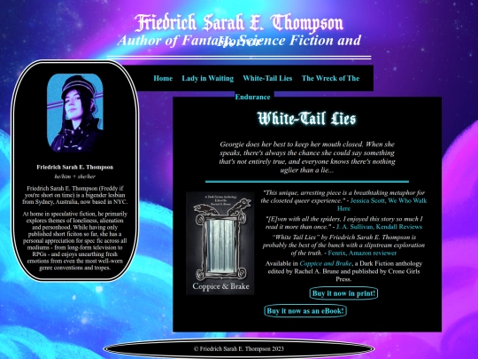 PRATT/White-TailLies screenshot
