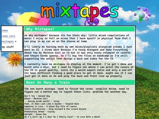 mixtape screenshot
