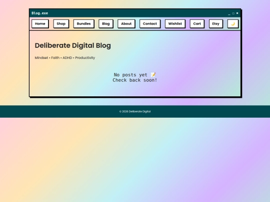 blog screenshot
