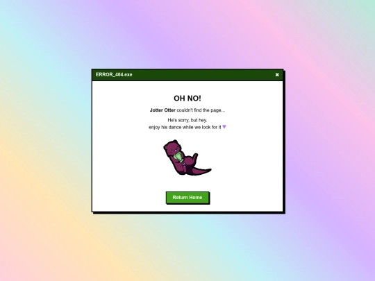 not_found screenshot