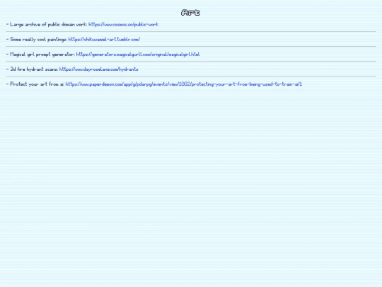 links-pages/art screenshot