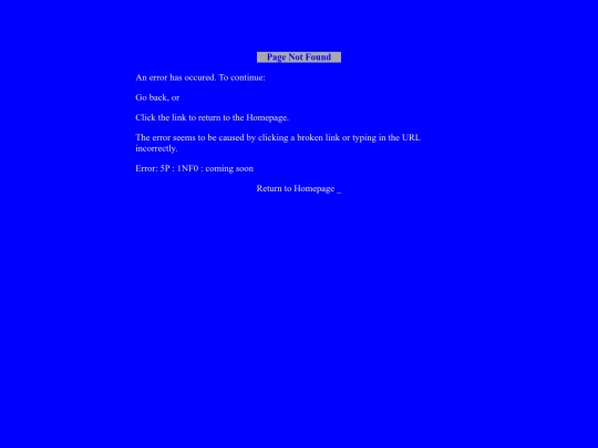 not_found screenshot