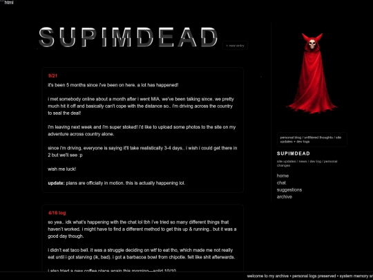 archive screenshot