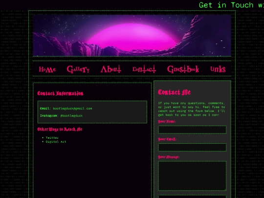 contact screenshot