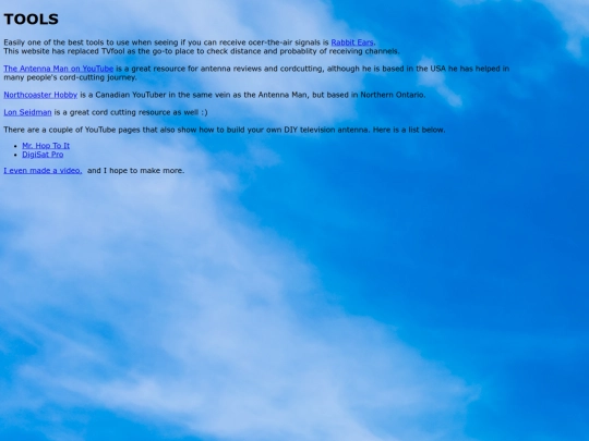 tools screenshot