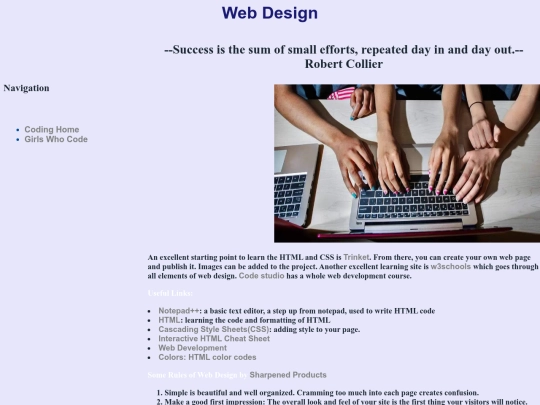 webdesign screenshot