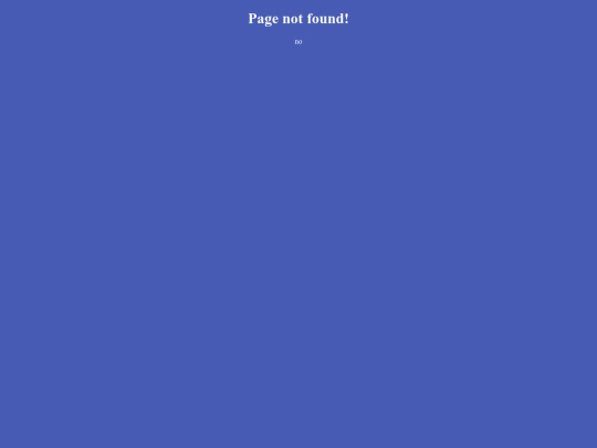 not_found screenshot