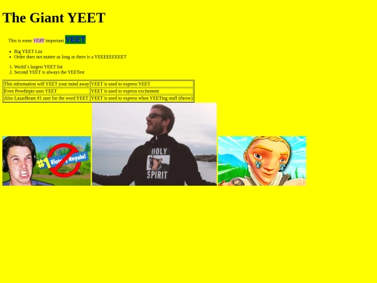 yeet/Yeeetus1 screenshot