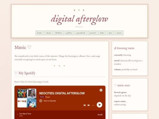 music screenshot
