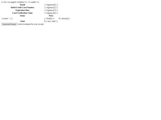 receipt screenshot