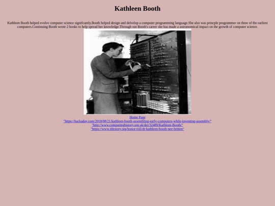 kathleenbooth screenshot